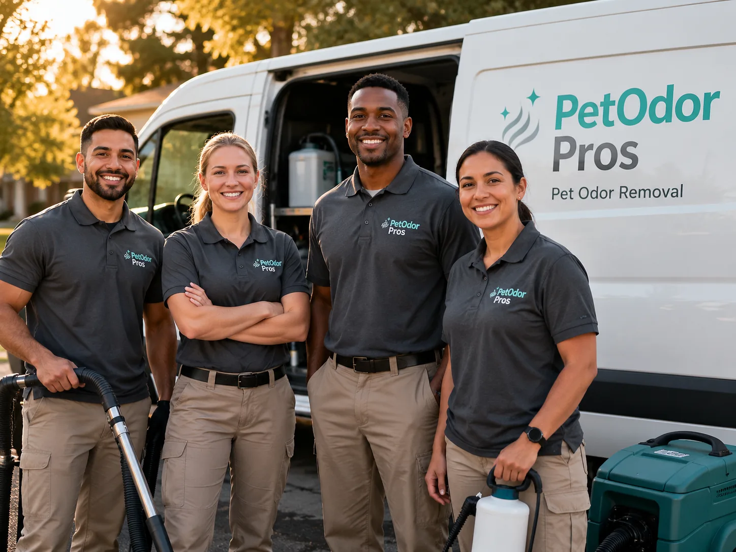 Pet Odor Removal team serving Crystal, MI
